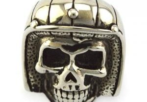 Helmeted skull BR009